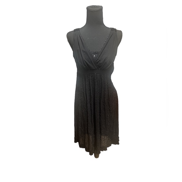 NWT Eci New York Black Sequin Dress size 4 - Picture 2 of 5